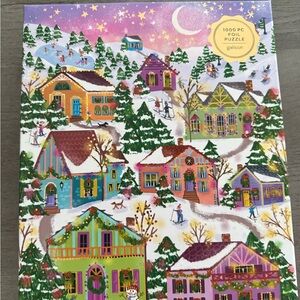 Galison Winter Wonderland 1000-Piece Puzzle - Multicolor